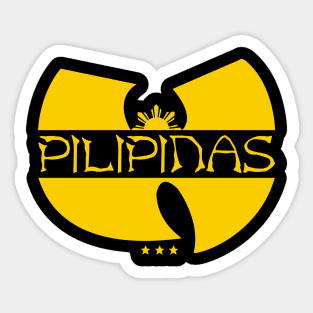 Pilipinas Three Stars and a Sun Clan Sticker